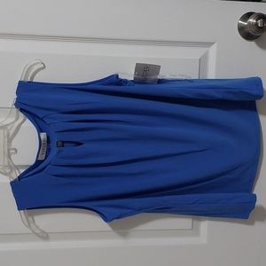 Blue Kasper blouse